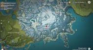 Four hidden Precious Chests in Dragonspine (Image via Genshin Impact)